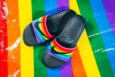 nike pride slides